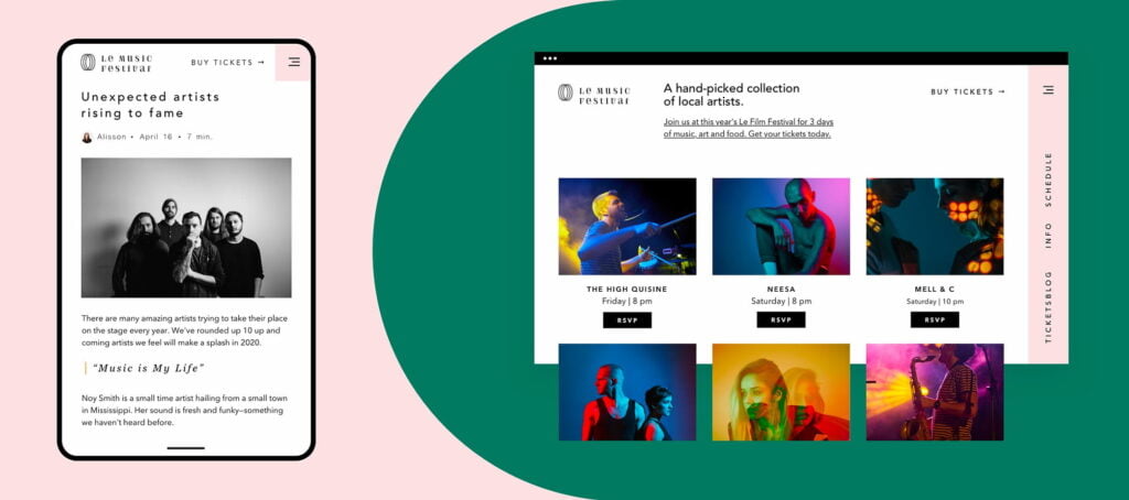 6 website builder terbaik untuk freelancer
