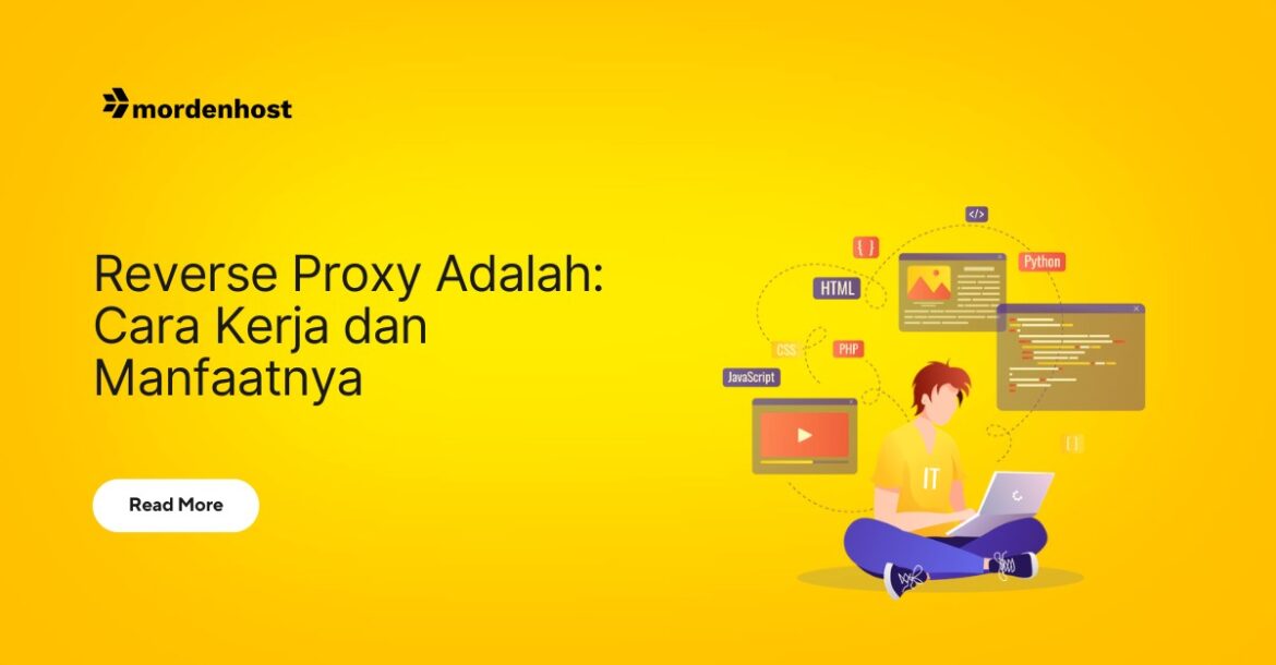 Reverse proxy adalah lapisan antara pengunjung dan origin server WordPress