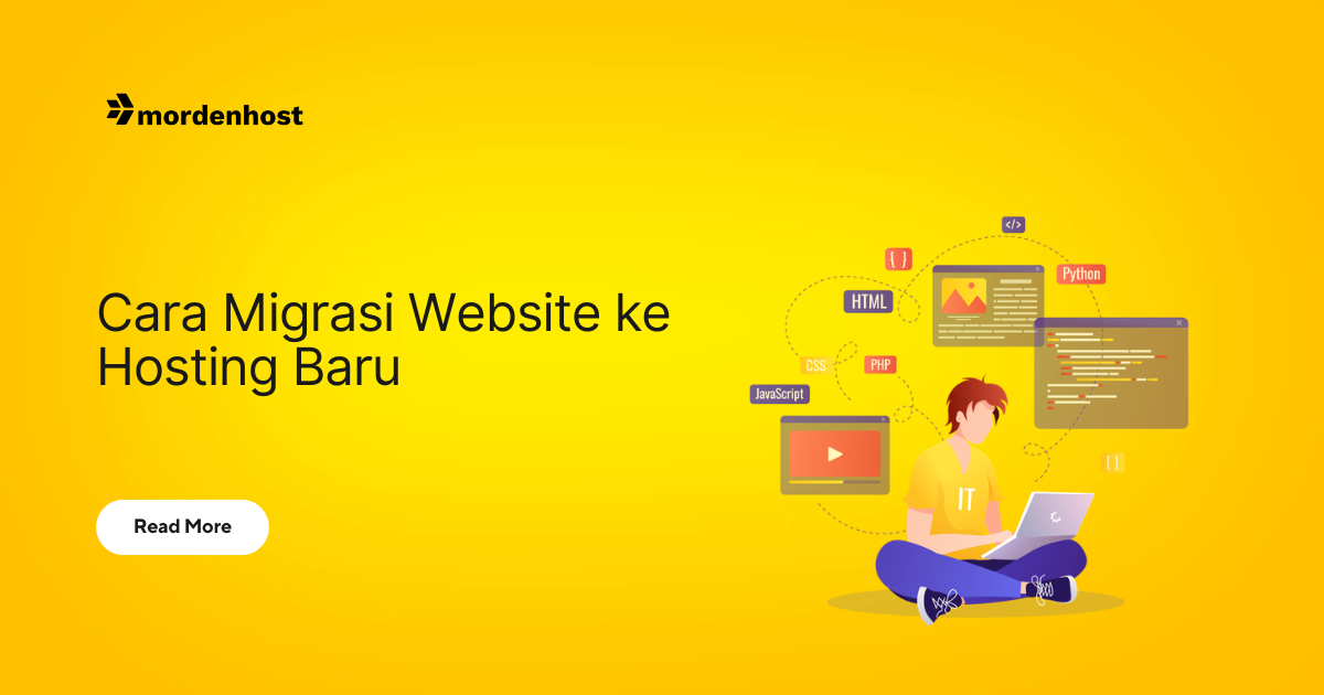 Thumbnail artikel Mordenhost tentang cara migrasi website ke hosting baru