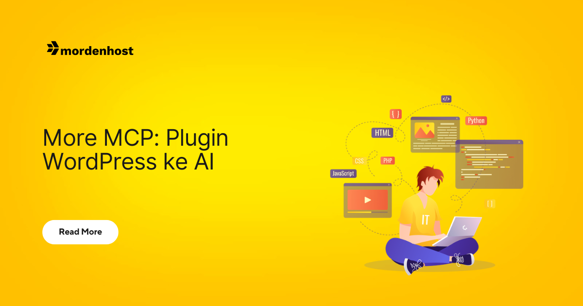 More MCP, plugin WordPress dari Mordenhost untuk menghubungkan situs ke AI assistant
