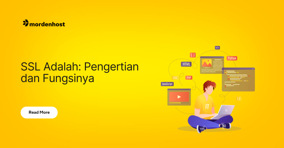 Ilustrasi penjelasan SSL adalah teknologi enkripsi website